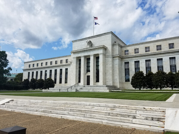 Federal Reserve Building in Washington DC, United States of Amer