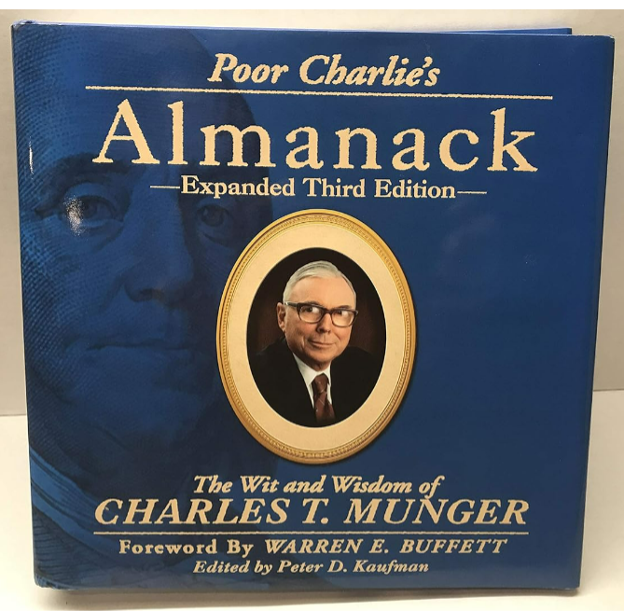 Cover of Poor Charlie's Almanack by Charles T. Munger.